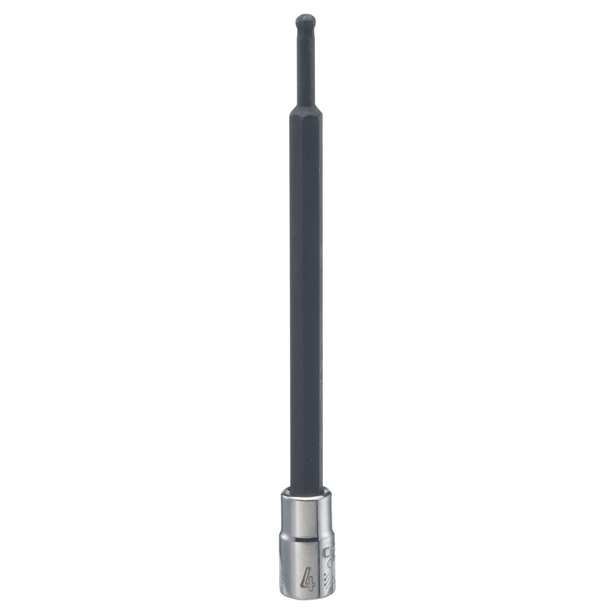 CRAFTSMAN 1/4-in Drive 4mm Hex Bit Socket (CMMT99140) with a white background.