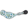 Leather strap with cactus pattern.