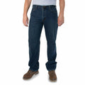 Carhartt Men's Relaxed Fit 5-Pocket Jean-Bed Rock with a white background