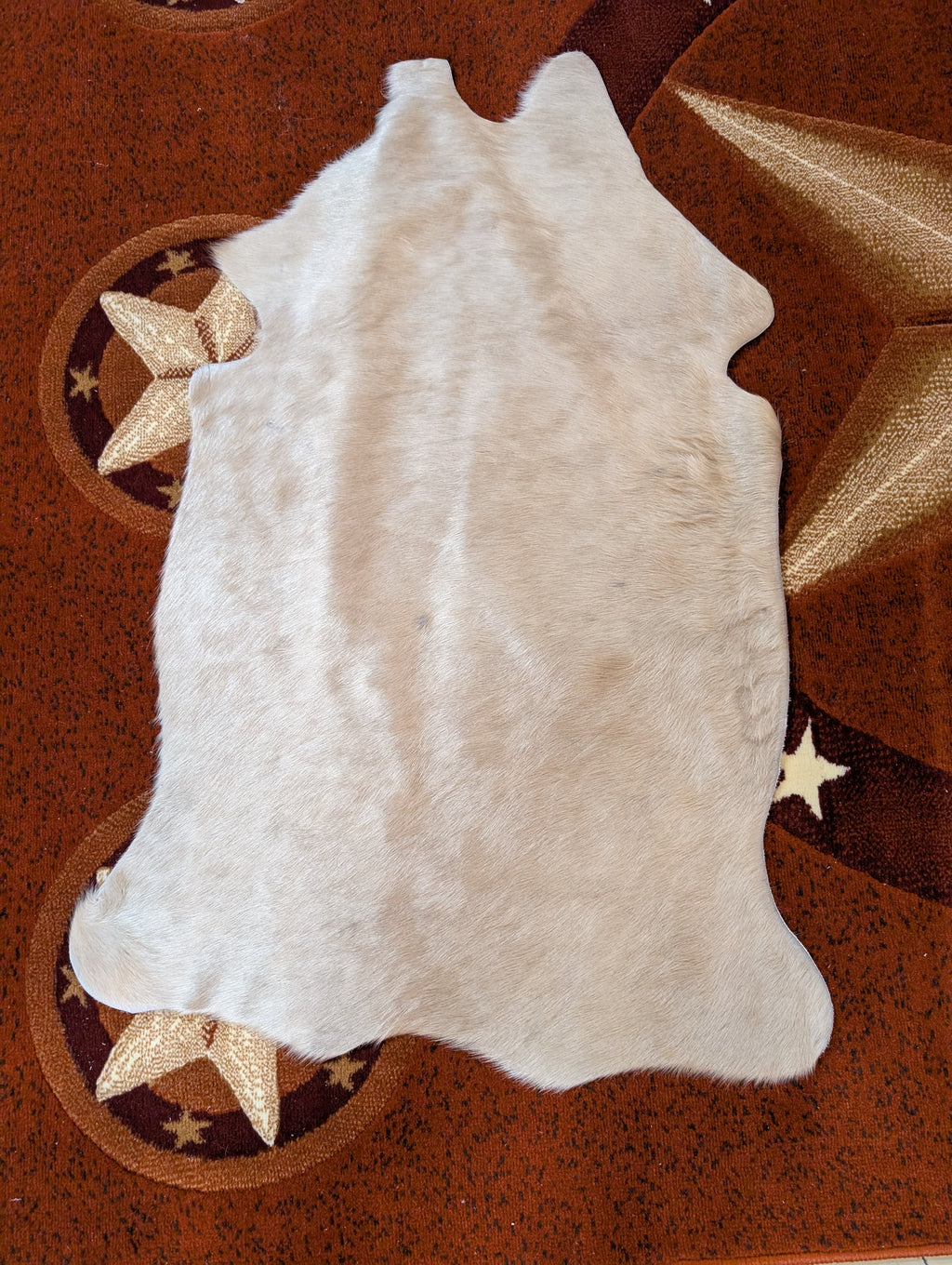 Small Cowhide Champagne