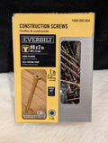 Everbilt box of Construction Screws #8 x 2in wood to wood