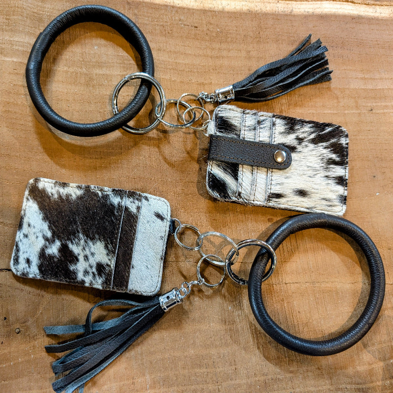 Cowhide Cardholder Bangle