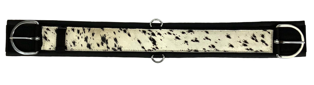 Cinch with cowhide and neoprene backing