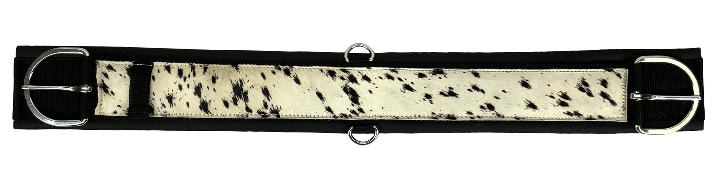 Cinch with cowhide and neoprene backing