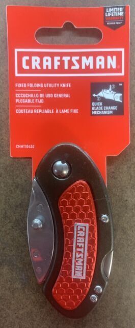 Craftsman Fixed Folding Utility Knife (CMHT10930)