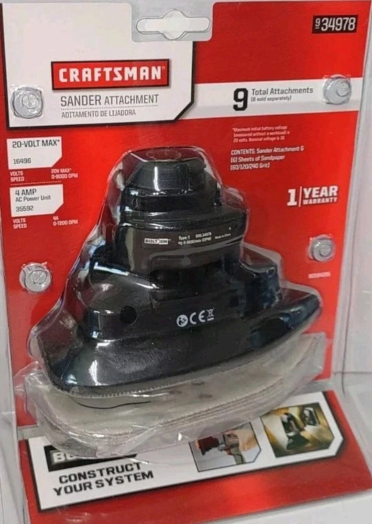 Craftsman Sander Bolt on attachment