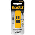 DeWalt T25 drill bit set packaging on a white background