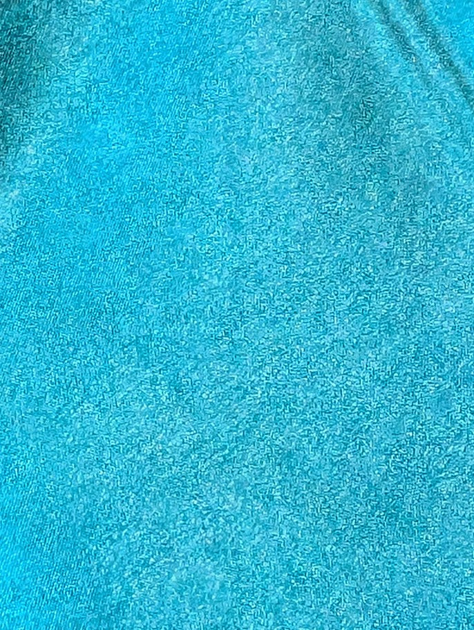 close up of a Dark Teal Wild Rag/scarf