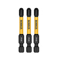 Three DEWALT PH3 drill bits on a white background