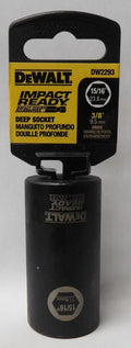 New up-close Dewalt 15/16" 3/8in drive