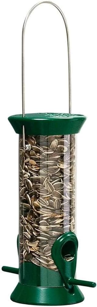 8 inch bird feeder with metal parts