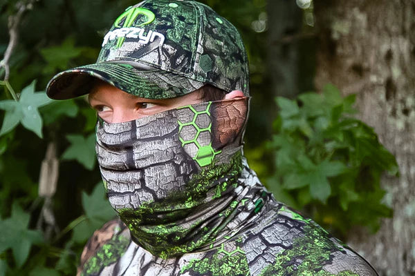 Treezyn Early Season Neck Gaiter – Breathable Quick-Dry Hunting Face Mask Final Clearance