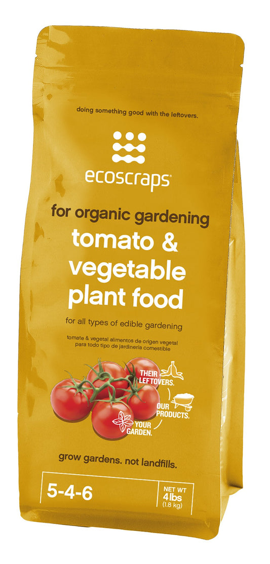 EcoScraps Organic Tomato, Herb and Vegetable 4-lb Organic Natural Granules All-purpose Food