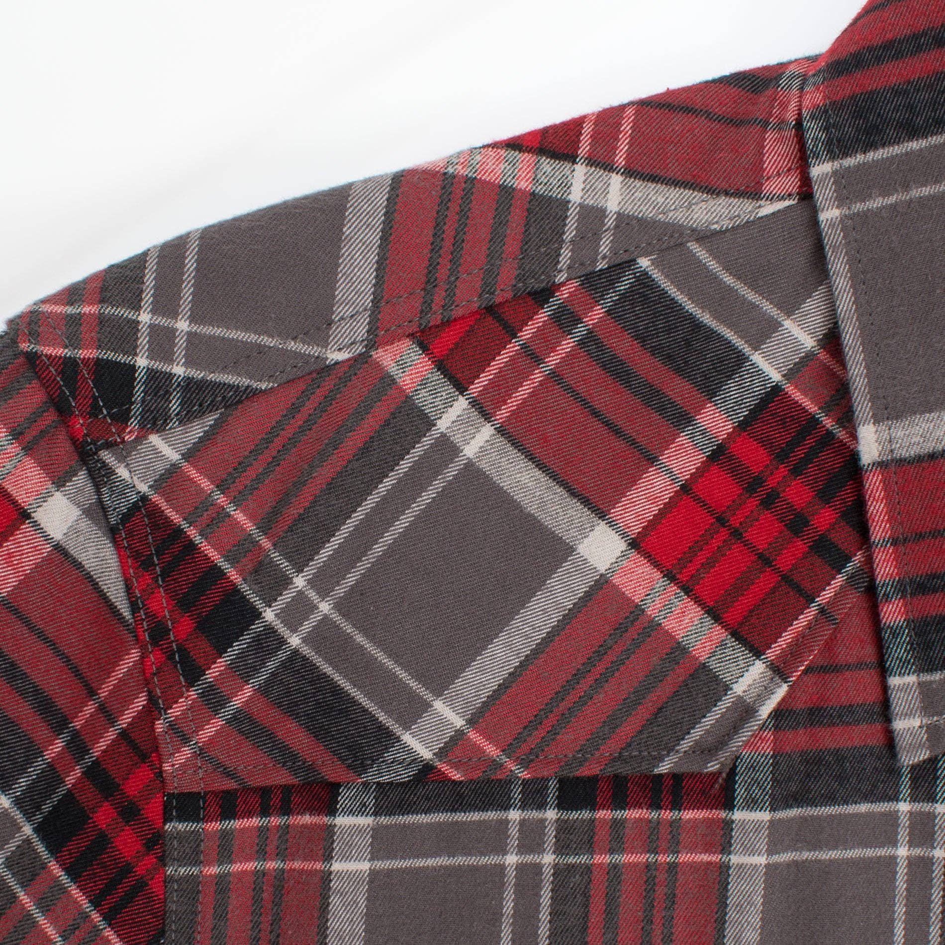 Men's Western Flannel Long Sleeve shirt with snaps