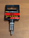 XZN bit socket for automotive repair tool close up