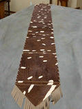 Deer Table runner on a grey table