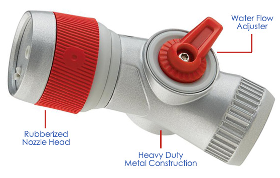 FOR ALL WATERNING NEEDS: Great for power wash carwash, spraying, cleaning; For backyard watering, gardening, landscaping