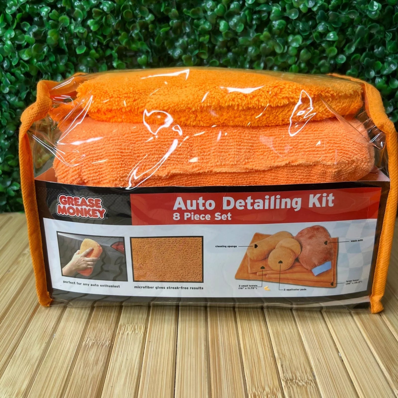 Grease Monkey Auto Detailing Kit 8 PC Set