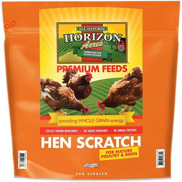 Horizon Acres Hen Scratch Premium Feeds - 7 lb Resealable Bag