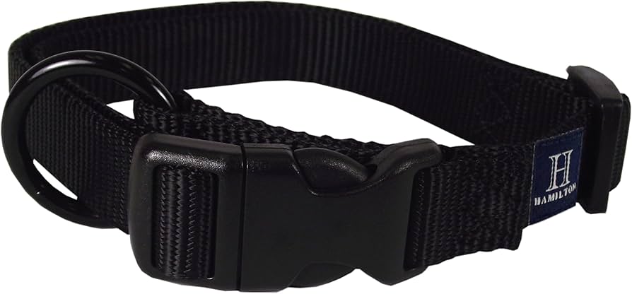 Hamilton Choke Dog Collar 1" adj. Stop