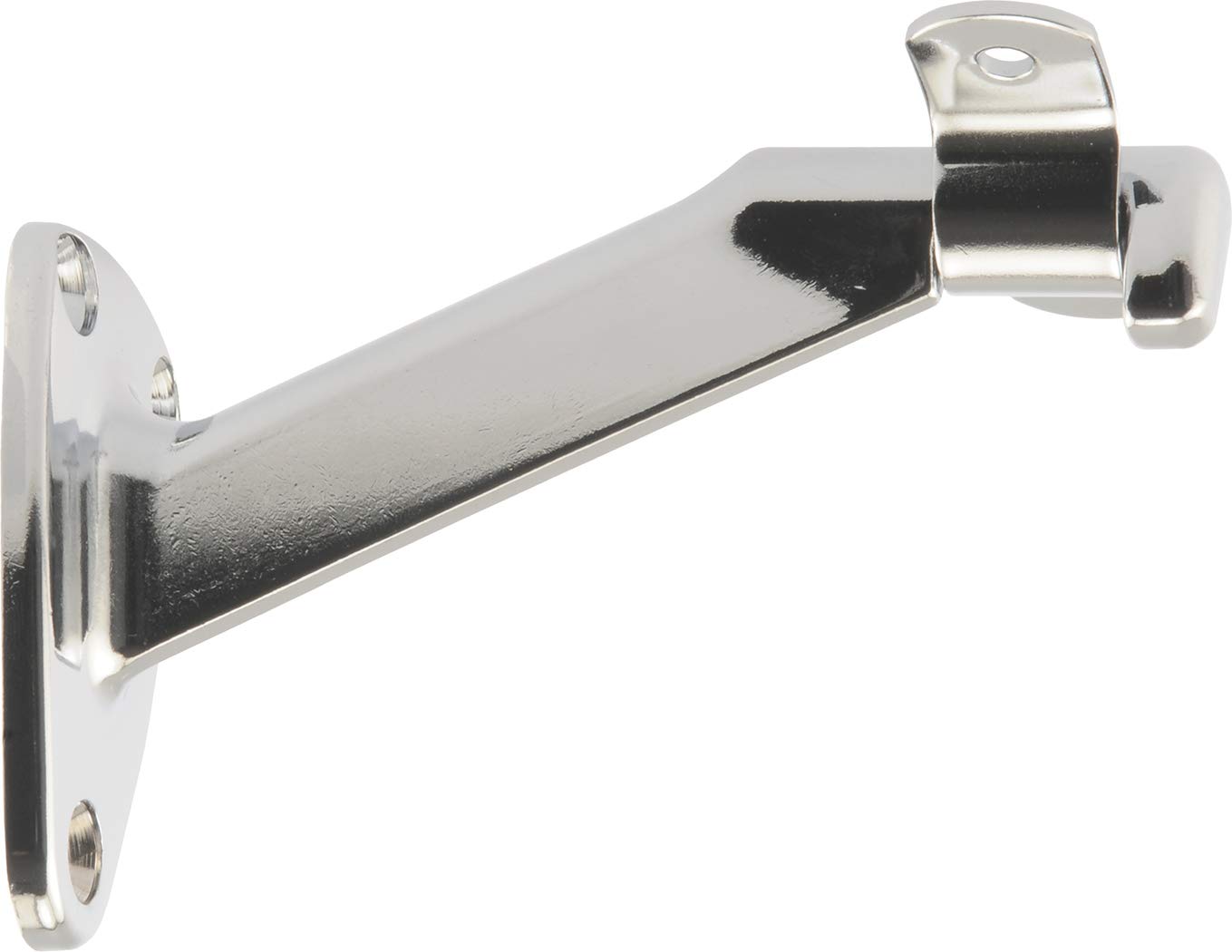 Extended Neck Handrail Brackets Chrome