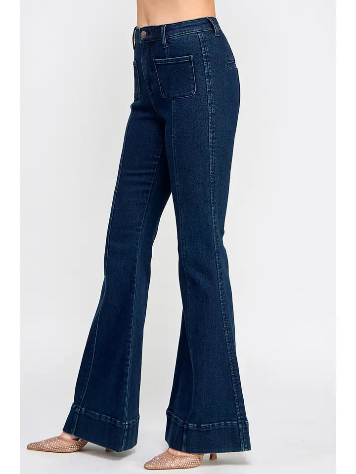 High rise boot cut Jeans