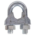 Metal wire clip up-close