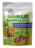 Bag of Manna Pro Farmhouse Favorites treats for mini horses and mini donkeys with natural apple flavor