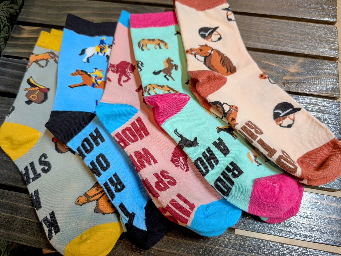 Horsey Socks Size 2-6