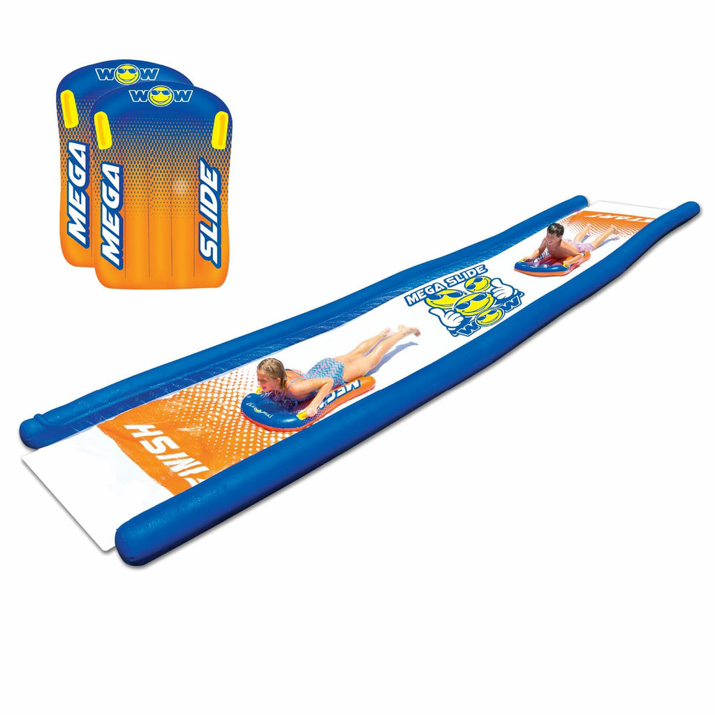 Inflatable water slide with Mega Slide 