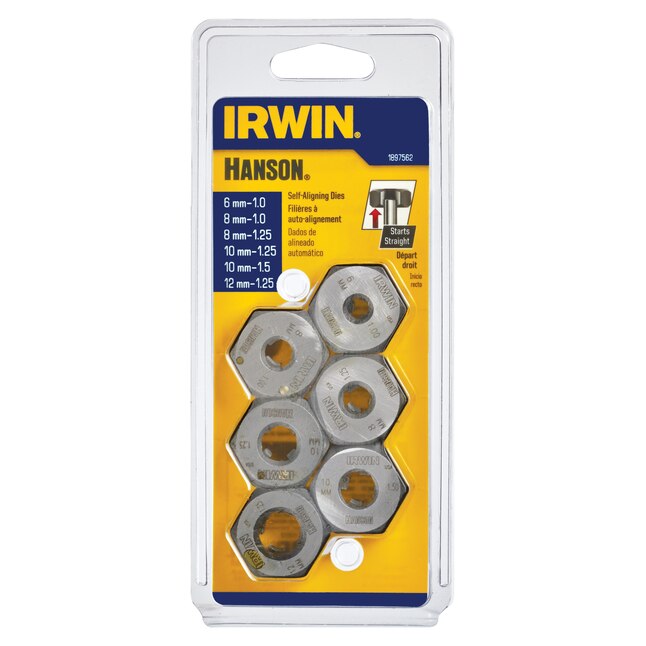 IRWIN 6-Piece Metric Die Set
