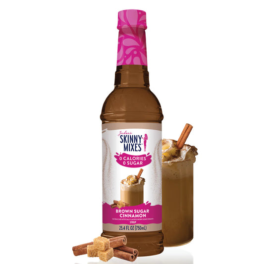 Jordan's Skinny MIx, Sugar Free Brown Sugar Cinnamon Simple Syrup 25.4fl oz