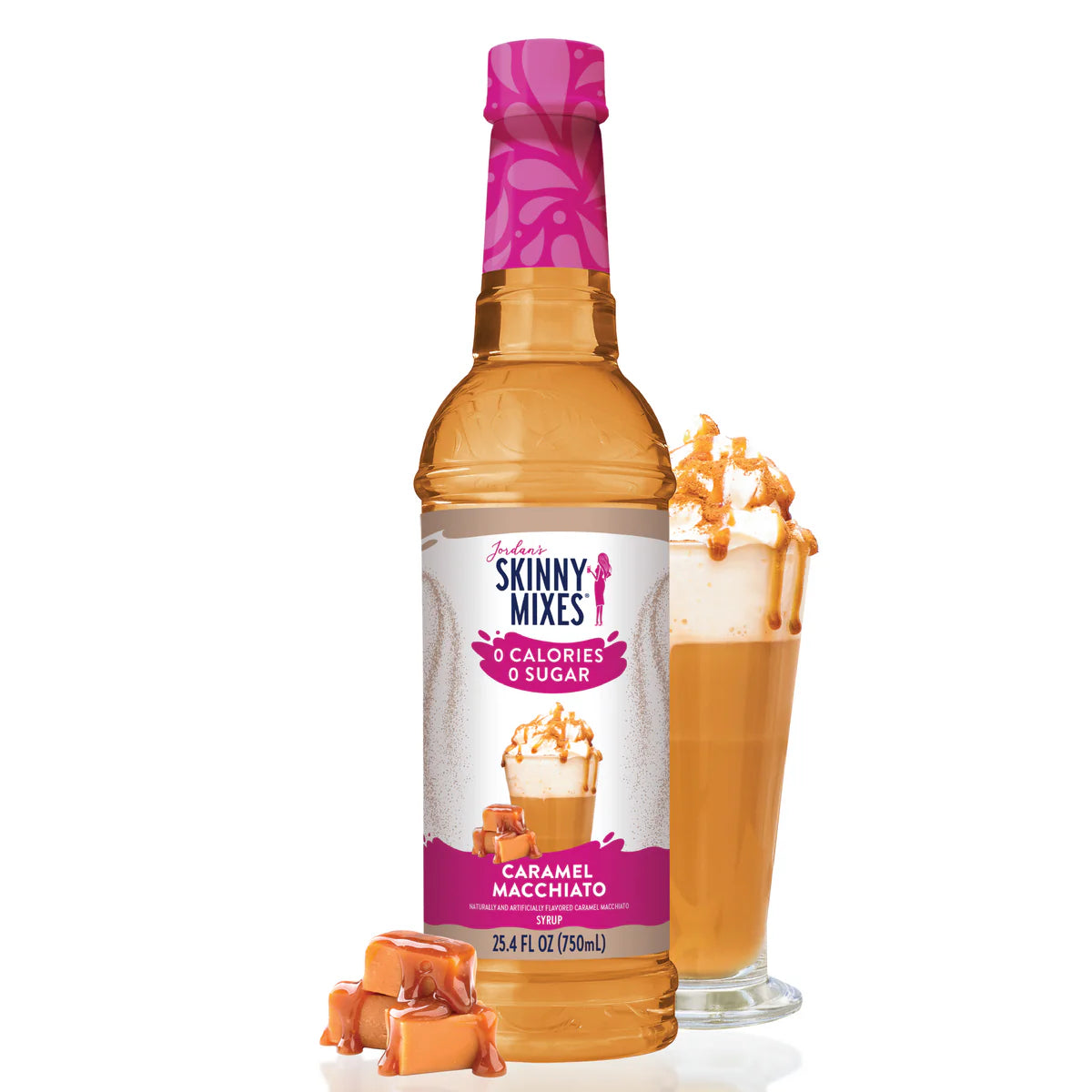 Jordan's Skinny Mix, Sugar Free Caramel Macchiato Syrup