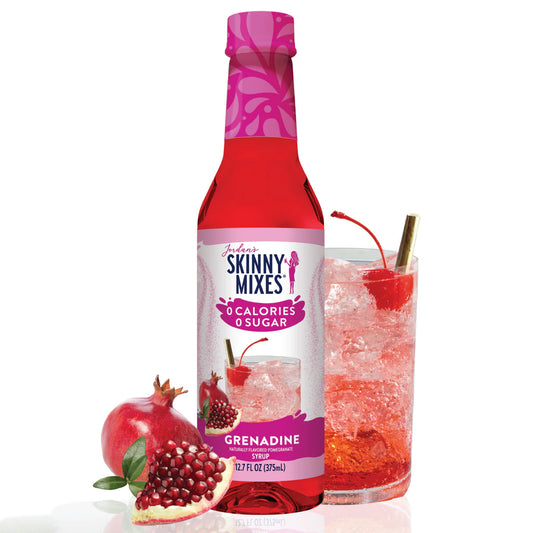 Jordan's Skinny Mix, Sugar Free Grenadine Syrup 12.7 fl oz