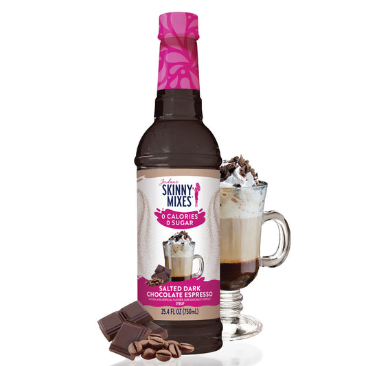 Jordan's Skinny Mix, Sugar Free Salted Dark Chocolate Espresso Syrup