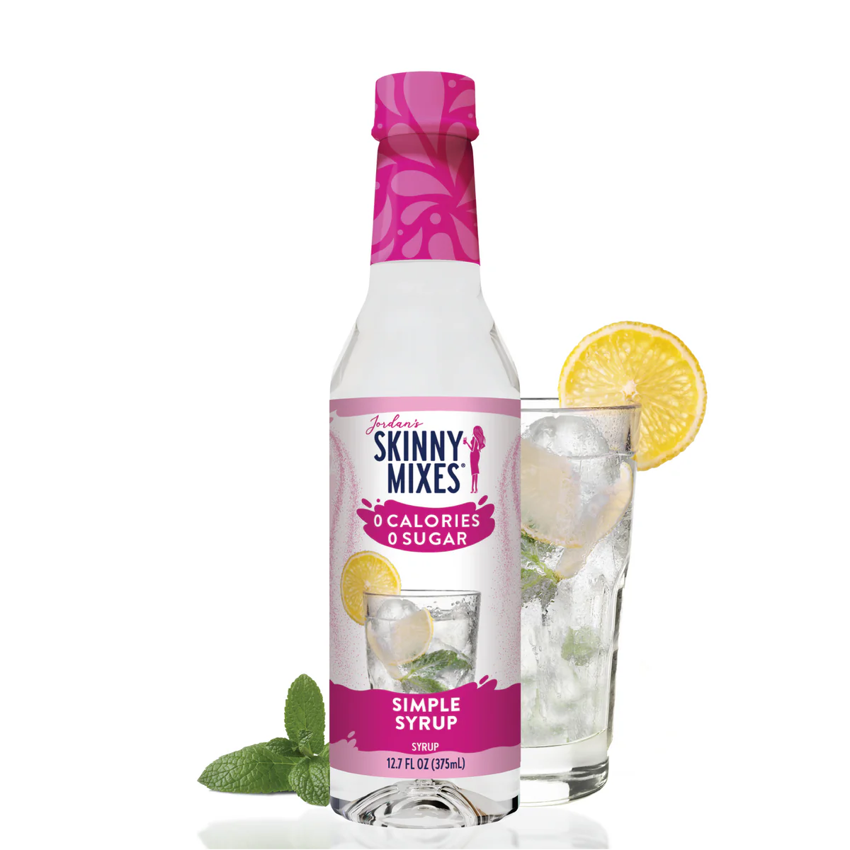 Jordan's Skinny Mix, Sugar Free Simple Syrup 12.7 fl oz