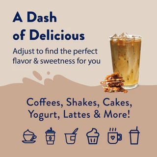 Jordan's Skinny Mix, Sugar Free Butter Toffee Syrup