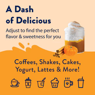 Limited! Jordan's Skinny Mix, Sugar Free Pumpkin Spice Syrup