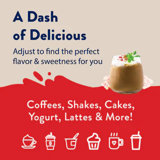 Jordan's Skinny Mix, Sugar Free White Chocolate Peppermint Syrup 12.7fl oz