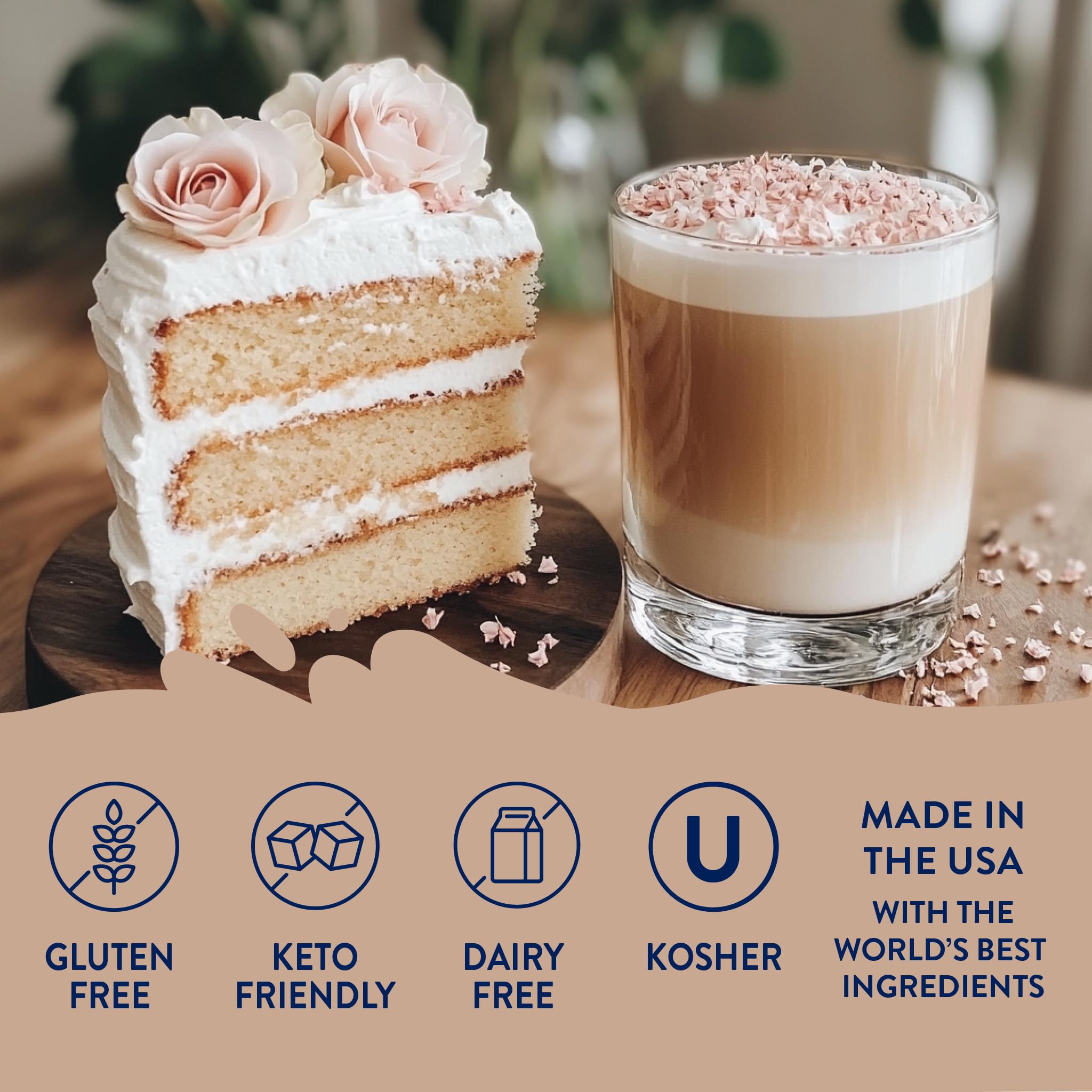 Jordan's Skinny Syrups Sugar Free Coffee Syrup, Italian Wedding Cake Syrup Flavor, 25.4 Fl Oz