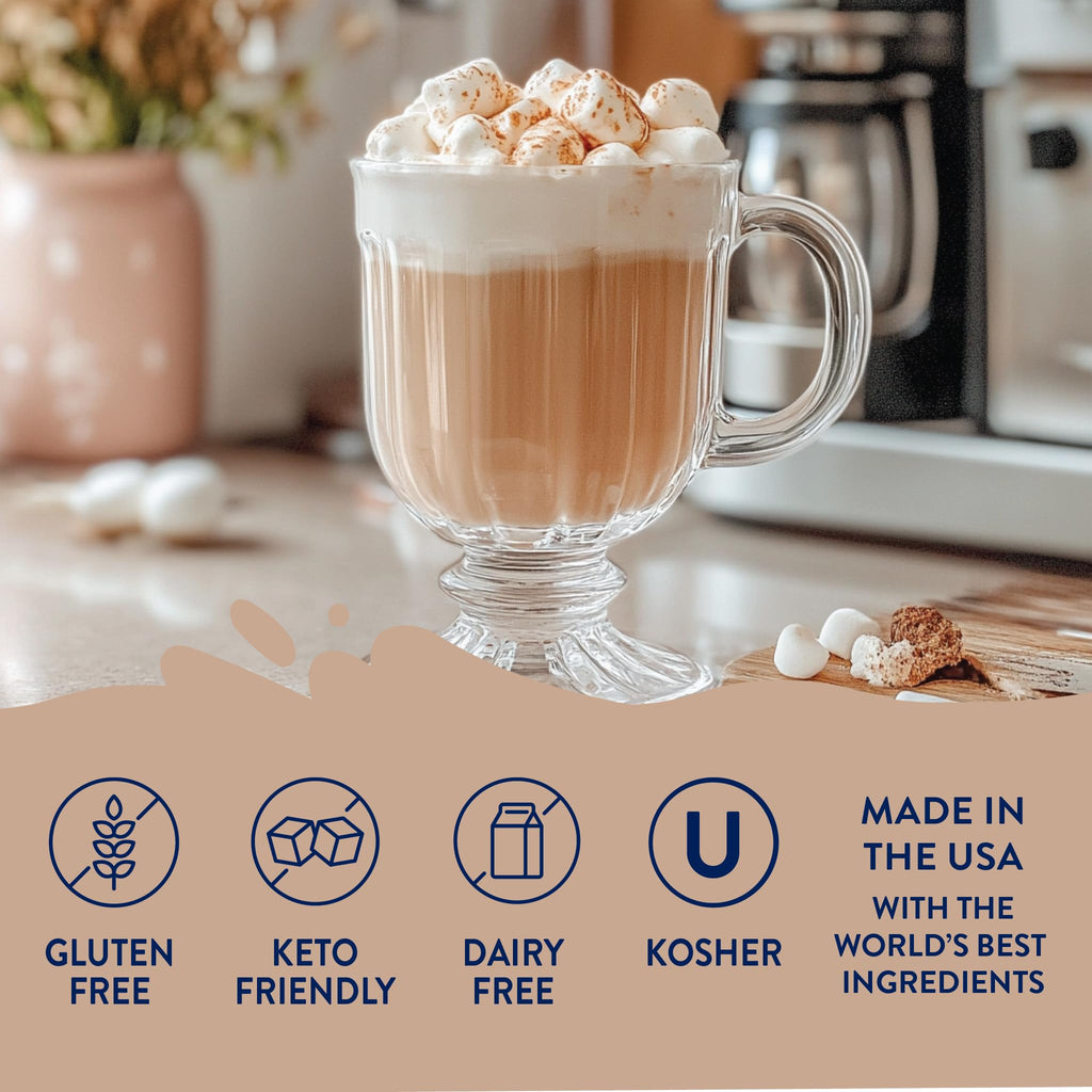 Jordan's Skinny Syrups Sugar Free Coffee Syrup, Toasted Marshmallow Flavor Drink Mix, Zero Calorie 25.4 Fl Oz