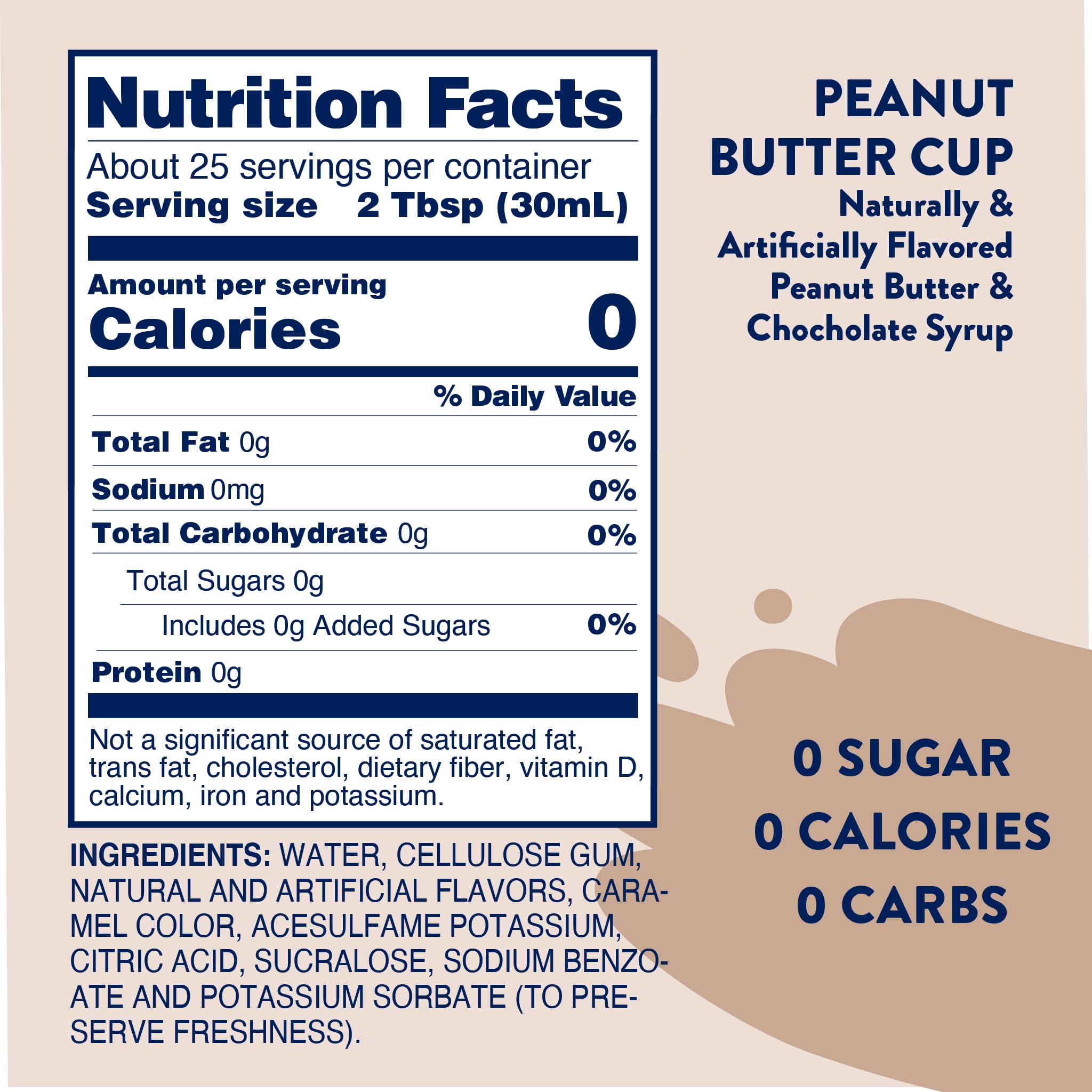 Sugar free flavor