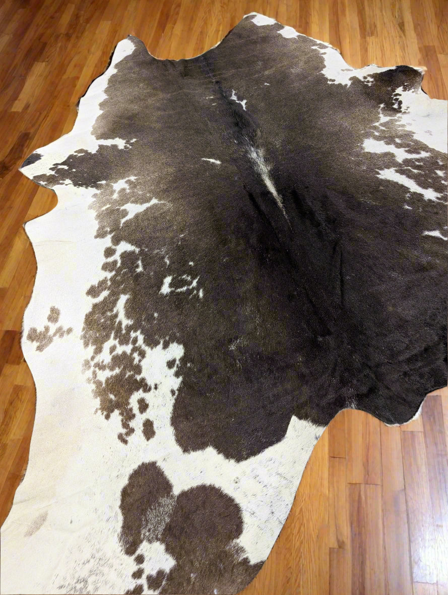 rustic cowhide