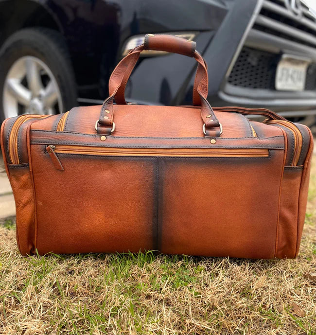 Classic Leather Duffle Bag