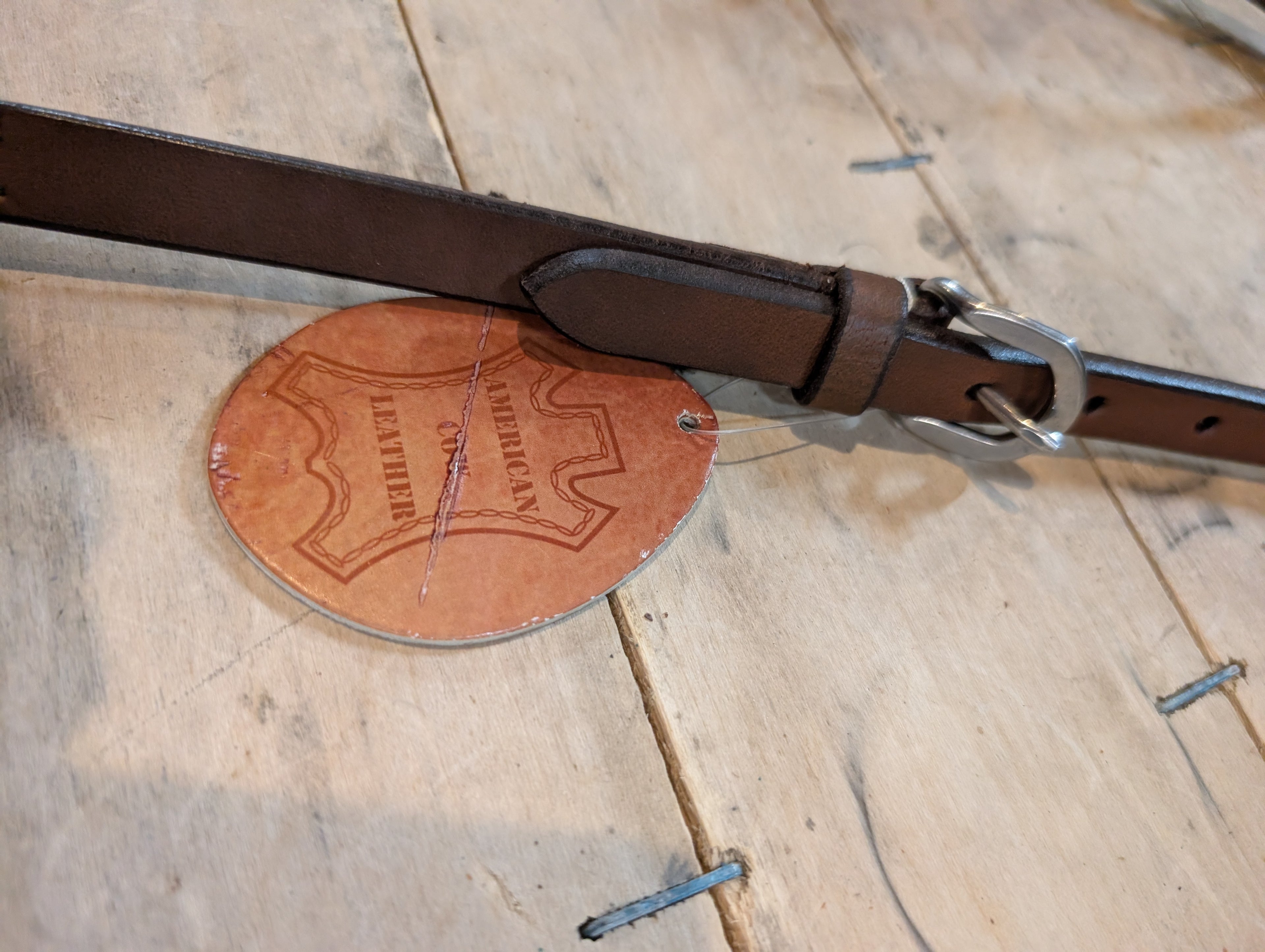 genuine leather quick change headstall 