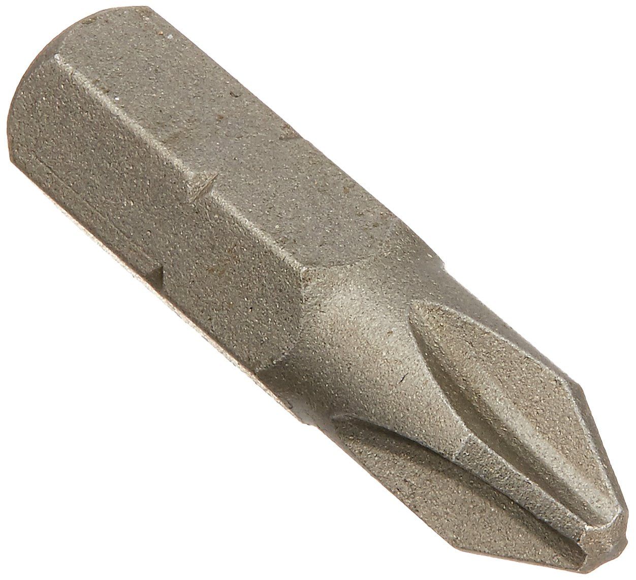 Hex bit screwdriver bit on a white background