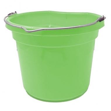 20 Qt Flat Back Bucket - Made in USA