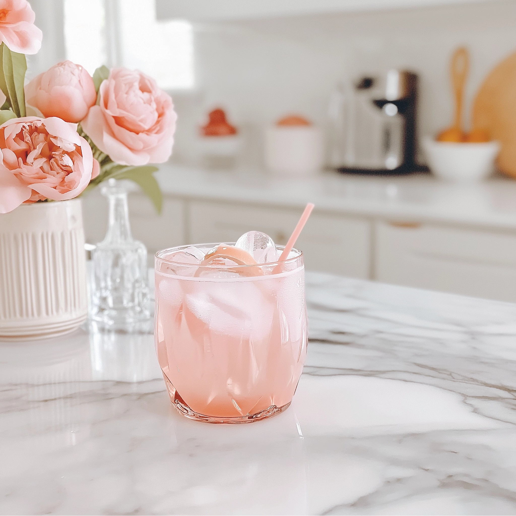refreshing drink using love potion skinny mix