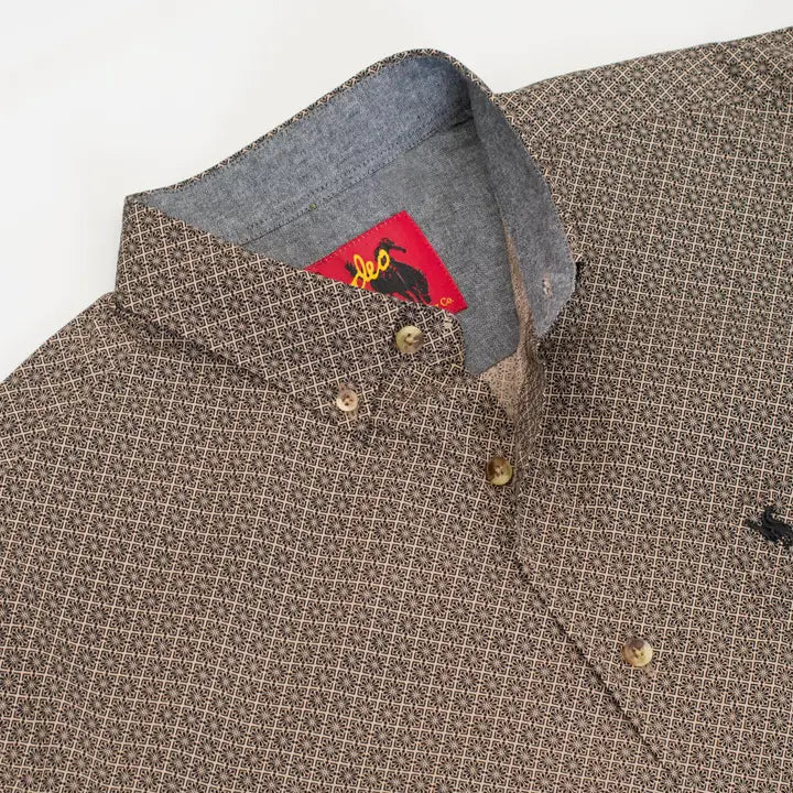 Men's Western Shirt  100% Cotton Poplin Print