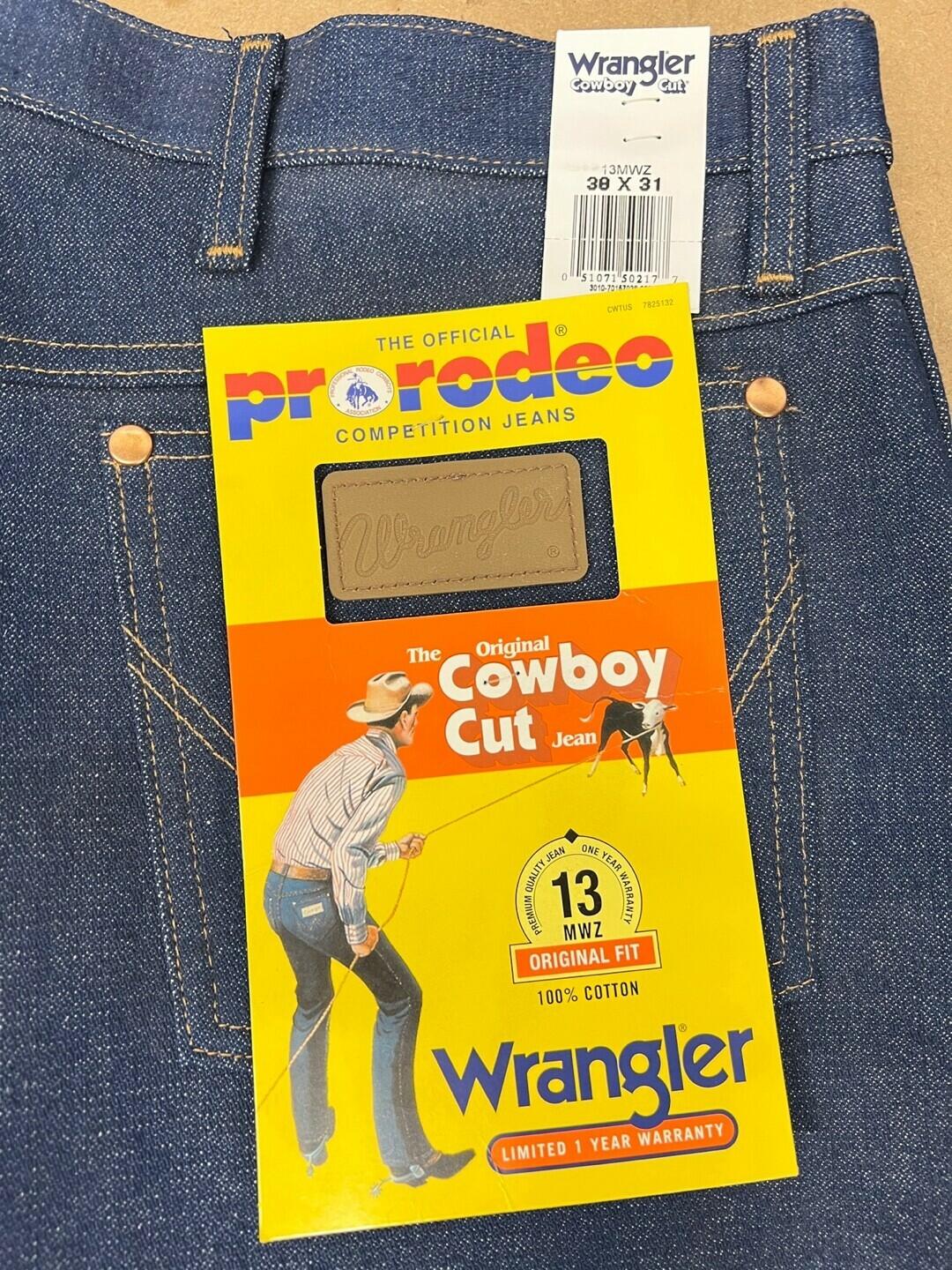 Wrangler Pro Rodeo cowboy cut jeans 